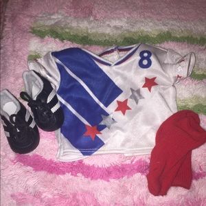 American Girl Doll Soccer Set